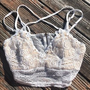 Charlotte Russe cropped top/bandeau